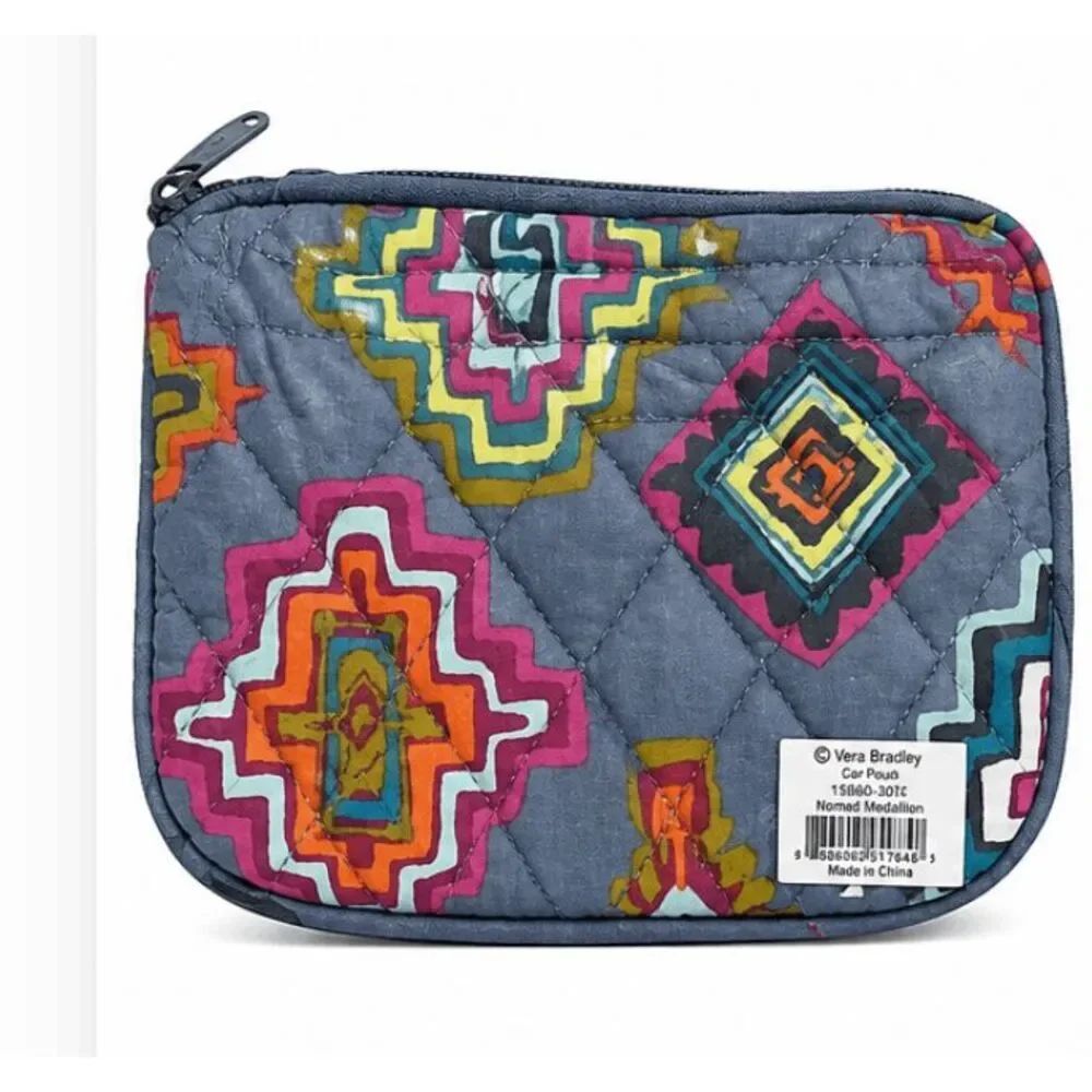 NWT Vera Bradley Coin Purse PAINTED MEDALLIONS
